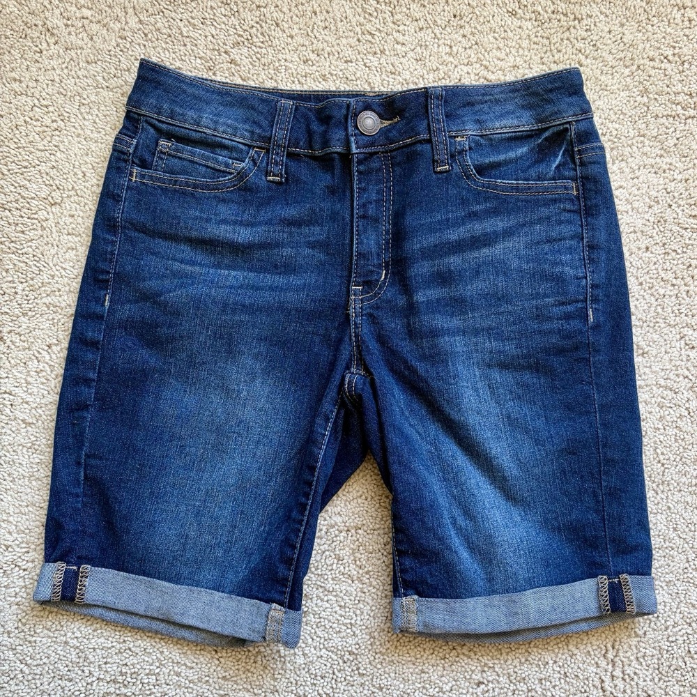 So Favorite Bermuda Short Juniors Size 7 Dark Denim